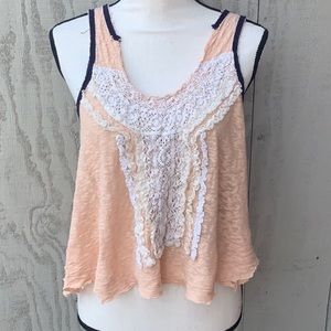 Free People Burnout Tank Top